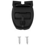 RLECS Spa Tub Cover Clip 4Set Hot Tub Spa Cover Locks with 8PCS Screws, Strap Buckle Broken Latch, Replace Latches Clips