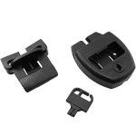 RLECS Spa Tub Cover Clip 4Set Hot Tub Spa Cover Locks with 8PCS Screws, Strap Buckle Broken Latch, Replace Latches Clips