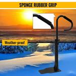 KODOM Hot Tub Handrail 57’’H, Spa Side Handrail with Slide-Under Mounting Base, 600 LBS Load Spa Side Under Mount Rail with Sponge Rubber Grip for Indoor & Outdoor Bath