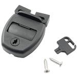 RLECS Spa Tub Cover Clip 4Set Hot Tub Spa Cover Locks with 8PCS Screws, Strap Buckle Broken Latch, Replace Latches Clips