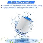 PAS50SV-F2M Hot Tub Spa Filter Cartridge, Compatible with Unicel 6CH-502, Filbur FC-0311, Master Deluxe M60506, Magnum AR50, Baleen AK-90161, Excel Filters XLS-604 Artesian Spas Filter, 2 Pack