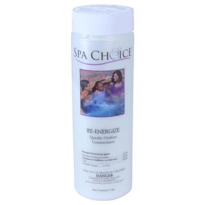 SpaChoice 2-Pounds Premium Re-Energize Spa Shock, Hot Tub Shock, Made in USA