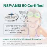 TOREAD Watkins 31489 Replacement Filter, Compatible Pleatco PWK30, Unicel C-6430, Filbur FC-3915, P/N0969601, 71825, 73178, 73250, 30 sq. ft. Hot Spring Spa Filter (3)