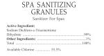 SpaChoice 5-Pounds Premium Spa Sanitizing Granules, Spa Chlorine Granules for Hot Tub, Made in USA