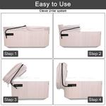 REGMICS Spa Cover Lifts - Pivot Top Mount Spa & Hot Tub Cover Lift Removal System Reinforced Brackets with 3 Hook Towel Rack Fits Most Spas & Hot Tubs