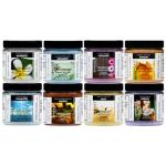 Hot Tub Aromatherapy Bath Salt 8-Pack Botanicals Bundle (4oz) - Apple Sandalwood, French Vanilla, Flora Wood, Ocean Breeze Pina Colada, Honey Mango,Tropical Rain, Eucalyptus, with Hot Cold Towel