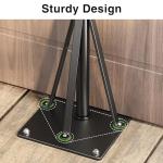 55''-62'' Hot Tub Handrail Side Safety Rail – 360° Swivel Spa Grab Bar, Heavy-Duty Powder-Coated Steel Assist Handle with Anti-Slip Foam Grip, Fits Most Hot Tubs, Swim Spas & Pools, 600LBS Capacity