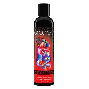 Erospa Hot Tub Aromatherapy Liquid with All-Natural Extracts – 237 ml/8 fl oz – 100% Body-Safe Spa and Hot Tub Fragrances – Vegan, Gluten Free, Parabens Free, Cruelty Free (Seduction)