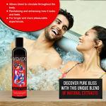 Erospa Hot Tub Aromatherapy Liquid with All-Natural Extracts – 237 ml/8 fl oz – 100% Body-Safe Spa and Hot Tub Fragrances – Vegan, Gluten Free, Parabens Free, Cruelty Free (Seduction)