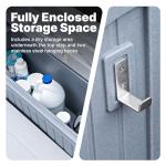 Step2 Hot Tub Storage Steps with Handrails, 2-Step Stool, Waterproof Stairs for Outdoor/Indoor Pool or Jacuzzi, Made of Durable Plastic, Gray