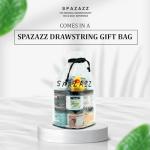 Spazazz Hot Tub Aromatherapy Gift Bundle- Seven- 4 Oz Spazazz Hot Tub Aromatherapy Bath Salt Crystals Sampler Jars Plus Hot/Cold Towel and Rubber Duck - Seven Distinct Scents of Bath and Spa Salts