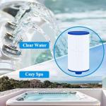 Cryspool® 2402 Filter Compatible with Watkins 303279(not 303263), FC-2402, Free Flow and Lifesmart Hot Tub Filter, 1 1/2" Finer Thread Spa Filter Cartridge, 2 Pack