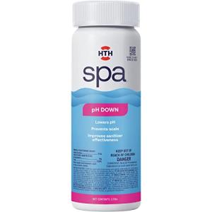 HTH Spa 86132 pH Down, Spa & Hot Tub Chemical Lowers pH, Prevents Scale, 2.5 lbs