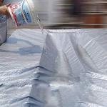 UCEDER Waterproof Hot Tub Cover 170G Polyethylene Spa Cover and UV Protection Hot Tub Sun Shield (96"x96"x12")