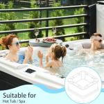 Future Way PRB35-IN Hot Tub Filter Replacement for Thermospa FL1008, Replace Filbur FC-2385, Pleatco Pure PRB35-IN, Unicel C-4335, 35 Sq. Ft, 5 X 9 Drop in Spa Filter, 2 Pack