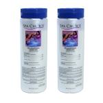 SpaChoice 2-Pounds 2-Pack Premium Spa Sanitizing Granules, Spa Chlorine Granules for Hot Tub, Made in USA