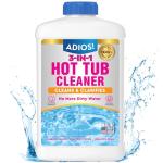 ADIOS! 3-in-1 Spa Cleaner - Clarifies Water, Stops Scum and Removes Foam, Works with Chlorine and Bromine 16oz