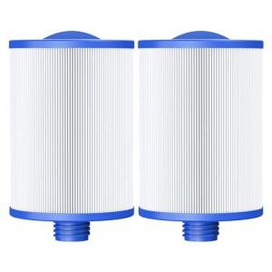 6CH-940 Spa Filter Cartridge Replacement for Unicel, Pleatco PWW50P3, Filbur FC-0359, Aber 03FIL1400, Waterway 817-0050 Front Access Skimmer, Viking Pool Hot Tub Filter Screw SAE Thread Filter 2 Pack