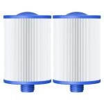 6CH-940 Spa Filter Cartridge Replacement for Unicel, Pleatco PWW50P3, Filbur FC-0359, Aber 03FIL1400, Waterway 817-0050 Front Access Skimmer, Viking Pool Hot Tub Filter Screw SAE Thread Filter 2 Pack