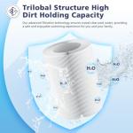 6CH-940 Spa Filter Cartridge Replacement for Unicel, Pleatco PWW50P3, Filbur FC-0359, Aber 03FIL1400, Waterway 817-0050 Front Access Skimmer, Viking Pool Hot Tub Filter Screw SAE Thread Filter 2 Pack