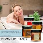 Spazazz Hot Tub Aromatherapy Memories Collection Bath Salts Set Four-4 Oz Pack - Love, Holiday, Celebrate, Gather - Spazazz Hot Tub Crystals and Bath Salts are Oil-Free & Safe for All Spas