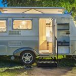 Acylph 2 RV Step Stairs,Hot Tub Steps with Handrail,Portable Step Ladder for Travel Trailer,Camper,Porch,Pet Stair,Outdoor Stairs with Non-Skid Tapes