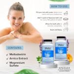 Spazazz Aromatherapy Hot Tub Crystals – Palmarosa Lavender Bath Salt for Bathtub & Hot Tub Spa – Relaxing Bath Salts – Aromatherapy Bath Salt – Lavender Bath Soak & Spa Essentials