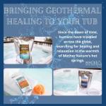 Medicine Springs hot tub Mineral Therapy Dead sea Minerals hot Spring Soaking Collection for Healing Turn Your hot tub into a Soaking Mineral Spring -Sport Formula Treats 400 Gallons