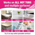 Quick ‘n Brite Heavy Duty Hot Tub Cleaner - Non-abrasive Cleaning Gel, 16 oz. (Packaging May Vary)