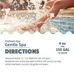Proteam Spa Gentle Spa Hot Tub Water Softener with SplashWiz Hot Tub Chemicals Care Guide e-Book Made in USA (1.5 lb)