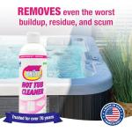 Quick ‘n Brite Heavy Duty Hot Tub Cleaner - Non-abrasive Cleaning Gel, 16 oz. (Packaging May Vary)