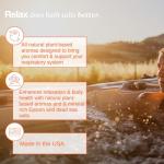 Relax Spa & Bath, Epsom & Dead Sea Salts, Aromatherapy Bath Salts for Hot Tub, Bath, or Spa, Infused with Magnesium, 32 oz Each, 7 Pack RX Therapy