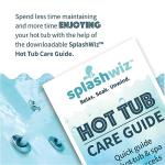 Proteam Spa Gentle Spa Hot Tub Water Softener with SplashWiz Hot Tub Chemicals Care Guide e-Book Made in USA (1.5 lb)