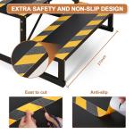 Kinchoix 2 Step RV Stairs, Hot Tub Steps, Outdoor Spa Step Ladder with Handrail,Portable Economy 5th Wheel Stair for Travel Trailer, Motor Home, Camper and Porch with Non-Skid Tapes