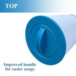 Chryseos Spa Filter Compatible with 6CH-940, FC-0359, PWW50P3 (1 1/2" Coarse Thread), 817-0050, 25252, 03FIL1400, SAE Thread, 45 sq.ft., 2 Pack