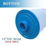 Chryseos Spa Filter Compatible with 6CH-940, FC-0359, PWW50P3 (1 1/2" Coarse Thread), 817-0050, 25252, 03FIL1400, SAE Thread, 45 sq.ft., 2 Pack