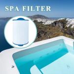 Chryseos Spa Filter Compatible with 6CH-940, FC-0359, PWW50P3 (1 1/2" Coarse Thread), 817-0050, 25252, 03FIL1400, SAE Thread, 45 sq.ft., 2 Pack