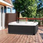 Spa Cover Lift Universal Hot Tub Cover Lifts Side Mounted Cover Lifter Aluminum Reinforced Brackets, Spa Cover Lever Lift Fits Most Spa & Hot Tubs