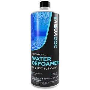 Hot Tub Defoamer - Spa Defoamer for Hot Tub Owners 32oz, Spa Anti Foam to Keep Foam Down, Hot Tub Chemicals Made in USA - AquaDoc