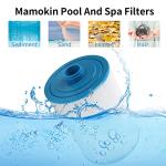 Mamokin PWW50 Spa Filter, Replaces 6CH-940，Filbur FC-0359, 817-0050, 25252, 03FIL1400, PWW50P3(NOT PWW50P4), (1 1/2" Coarse Thread), Waterway Front Access Skimmer, SAE Thread Hot Tub Filter 2 Pack