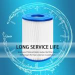 EXCELFU Spa Filter Replaces PRB25SF, Unicel C-4405, Marquis 20342, Filbur FC-2387, PRB25SF-PAIR, Rainbow DSF 50, R172464, APCC7062, CMP 25392-000-100, 17-2464, 817-5010 Hot Tub Filter 2 Pack