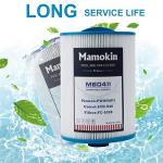 Mamokin PWW50 Spa Filter, Replaces 6CH-940，Filbur FC-0359, 817-0050, 25252, 03FIL1400, PWW50P3(NOT PWW50P4), (1 1/2" Coarse Thread), Waterway Front Access Skimmer, SAE Thread Hot Tub Filter 2 Pack
