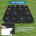 1/2" Extra Thick Hot Tub Mat,85IN Large Hot Tub Mat for Inflatable Tub,Hot Tub Pad Foundation,Eva Foam Padding for Indoor Outdoor,Inflatable Hot Tub Accessories (Dark Gray)