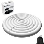 𝐔𝐩𝐠𝐫𝐚𝐝𝐞𝐝 Inflatable Hot Tub Cover Round- for All Coleman salu-spas Intex Hot Tub Covers | Energy Efficient and No Leakage | Rain-Proof & Snow-Proof | Insert Insulated Hot Tub Lid Accesories