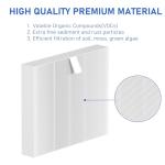 Vickmons 10-00814 Hot Tub Spa Simplicity Flat Filters Compatible with Bullfrog M Series M6 M7 M8 M9, Swim Series S150 S180XD S200 and A Series A5 A6 A7 A8 A9 (2023 to Present), Pack of 4