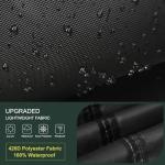 ULTCOVER Smart Selection Square Hot Tub Cover Protector Waterproof & UV Protection SPA Cover 85 x 85 inch, Black