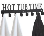 Towel Hooks Towel Rack for Hot Tub Accessories, Pool Bathroom Towel Holder, Robe Storage Rack, Outdoor Hot Tub Accessories for Towels, Robes, Coat, Swimsuit