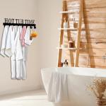 Towel Hooks Towel Rack for Hot Tub Accessories, Pool Bathroom Towel Holder, Robe Storage Rack, Outdoor Hot Tub Accessories for Towels, Robes, Coat, Swimsuit