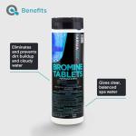 AquaDoc Bromine Tablets for Hot Tub & Spa - 1.5lbs Sanitizing Bromine Recommended for Hot Tubs