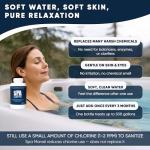 Spa Marvel Water Treatment & Conditioner – Enzyme-Based Hot Tub Water Care – Improves Water Quality, Comfort & Odor – Helps Reduce Chemicals – 16 fl oz – Lasts 30 Days – Includes 2 Sponges